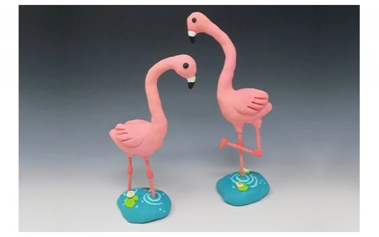 Fancy Flamingos